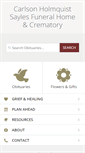 Mobile Screenshot of carlsonholmquistsayles.com
